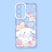 (S-F1141T6, For Samsung S24) Cute Sanrio Cinnamoroll Kuromi Phone Case for Sams