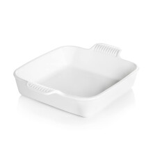 Sweejar keramische ovenschaal 8 x 8 taartbakvorm voor brownie porseleinen vierkante bakvormen met dubbele handgreep voor braadpan lasagne familiedine