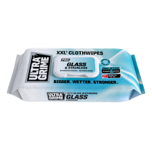 UltraGrime PRO Glass & Stainless Surface Cleaning Cloths - 50 Wipes