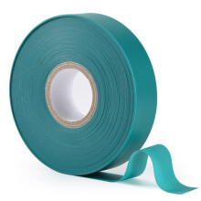 TELENT OUTDOORS Stretch Tie Tape 1 Brede 200FT Herbruikbare Tuinplantenbanden Groene Tapes voor Planten Dikke Tuin Vinyl Staaklint voor Takken Bloeme