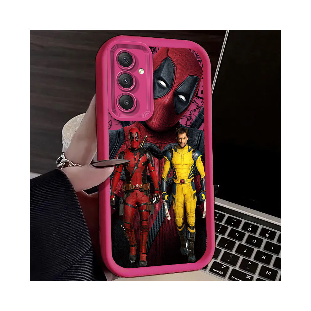 (8, Galaxy A73) Marvel Deadpool Wolverine Case For Samsung Galaxy 967854878523