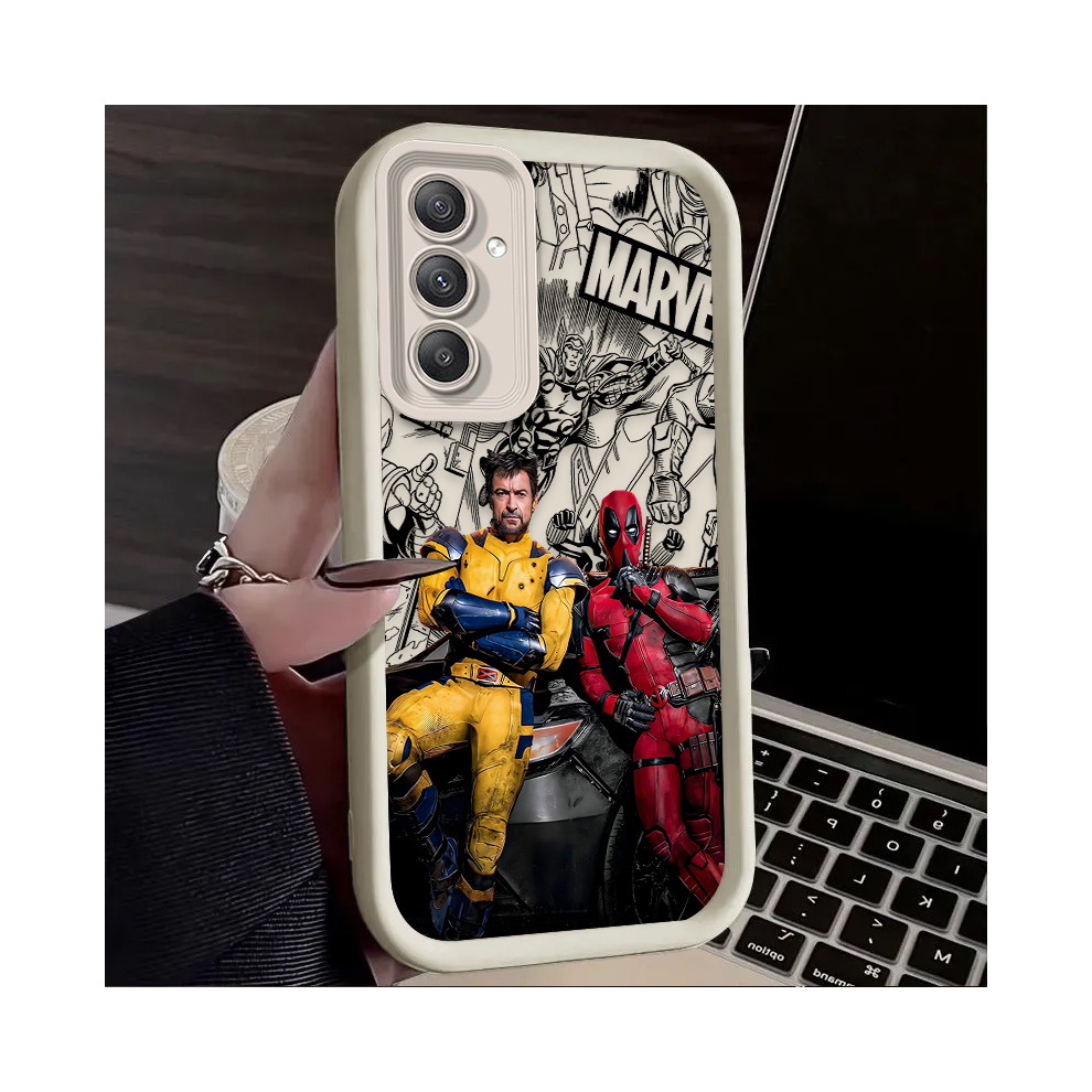 (1, Galaxy A34) Marvel Deadpool Wolverine Case For Samsung Galaxy 967854880212