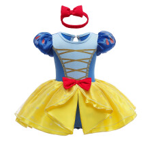 Dosar Daisy Bebelu? Prin?esa Costume Romper Costume Onesie Rochie Corp cu banda de cap de Halloween Partea de na?tere de na?tere Outfite de lux D