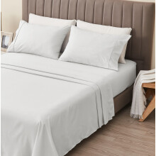 3-Piece Stripe Printed Ultra-Soft Microfiber Sheet Set. Wrinkle Free Comfortable All-Season Bed Sheets. Evette Collection Twin Stripe - Dark Grey