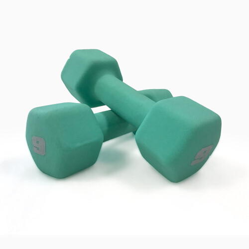 Βάρη Δακτυλίου CAP Barbell Neoprene, 9 lb Ζευγάρι, Μέντα