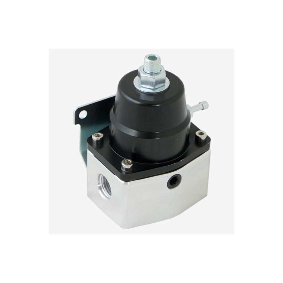 Top Street Performance Jm1059bk 40-75 Psi Efi Bypass Billet Aluminum Fuel Regulator, Black 859181001760
