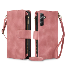 (Rosegold, For S25ULTRA) Zipper Wallet Case For Samsung Galaxy S25 Ultra S2