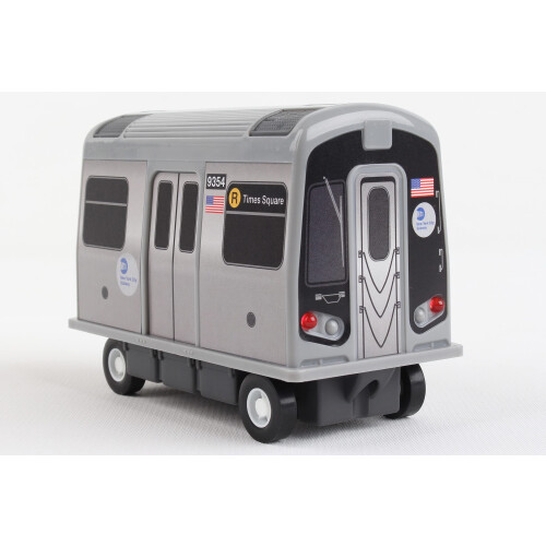 Daron MTA Subway Pullback Toy w/ Light & Sound TT3501 Grey 1