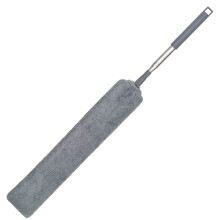 Verbeterde reinigingsgadgets voor onder het apparaat Microvezelstofdoek met openingen Magere platte stofdoek met uitschuifbare paal 26-55 inch Geschi