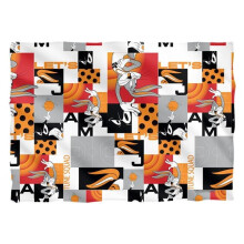 Trevco WBM1628FB-PLO1-20x28 20 x 28 in. Space Jam 2 & Lets Jam Front & Back-Pillow Case, White