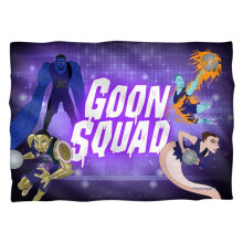 Trevco WBM1664-PLO1-20x28 20 x 28 in. Space Jam 2 & Goon Squad Glow-Pillow Case, White