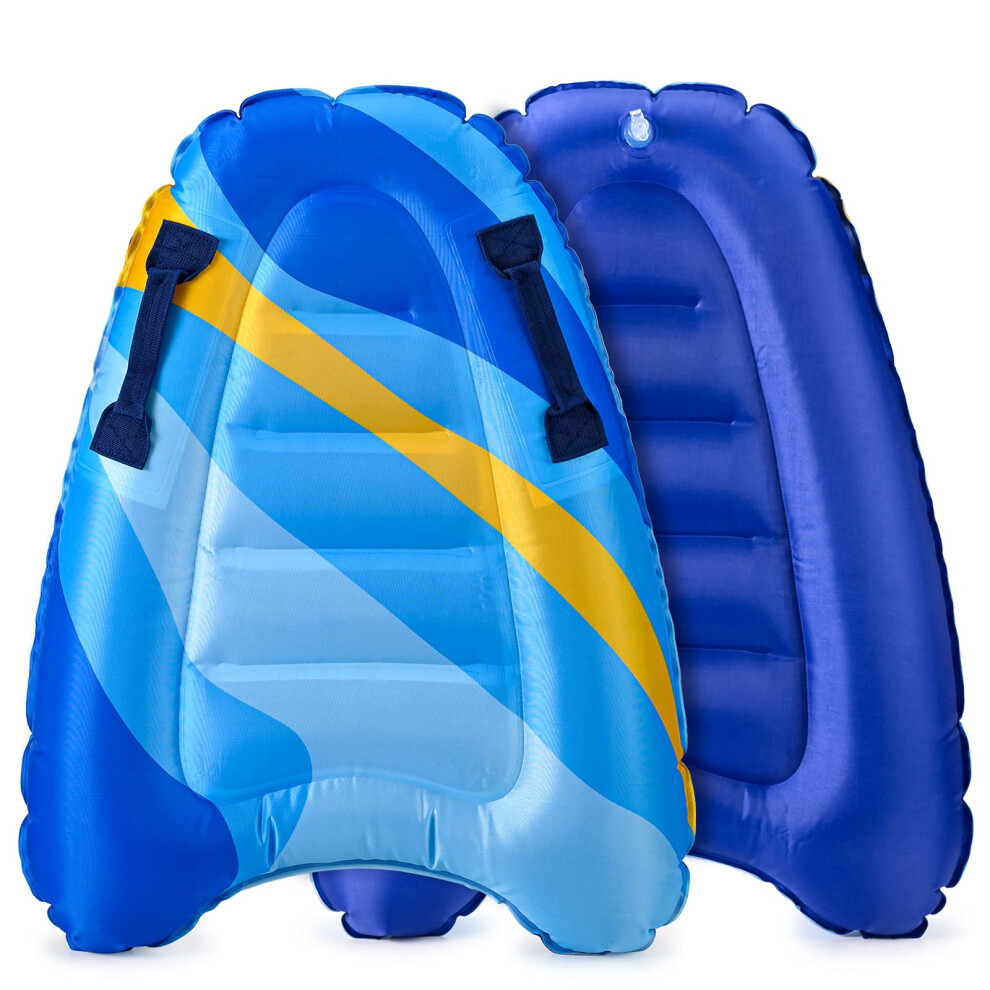 Planches de bodyboard gonflables pour la plage, jouets de voyage, 30 Cavas, toboggan, parc aquatique, planche de body surf avec poign   es, jeux de