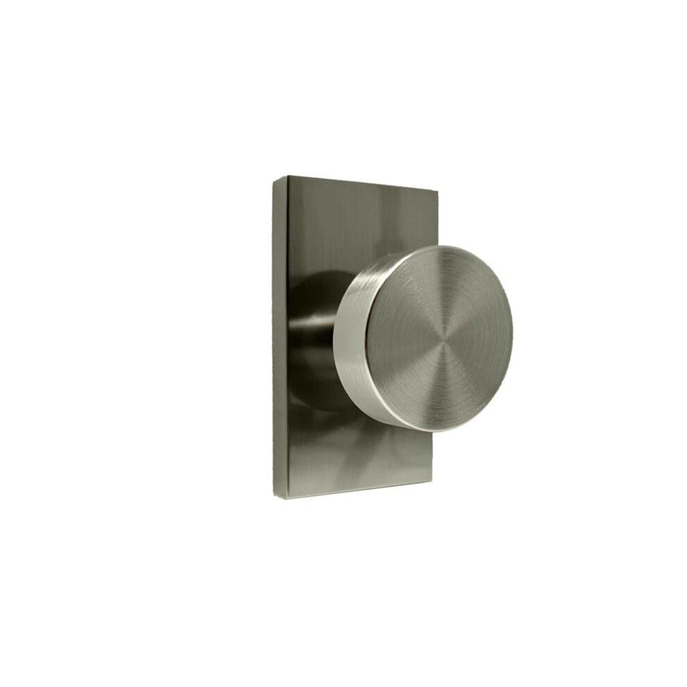 Photos - Door Handle Weslock 009004N4NFR20 900 Series Mesa Hall & Closet Knob, Satin Nickel