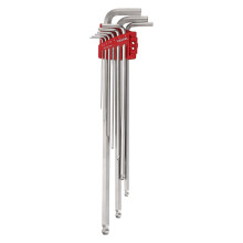 Ponto de bola de vaso Chave hexadecimal L-key (tipo extra) 9pc. Definir No.8309BP-XLU 8309BPXLU