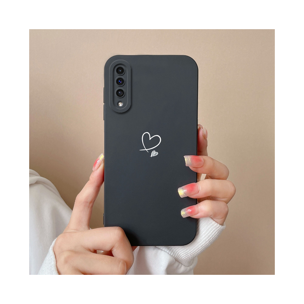(Tyb3, Samsung Galaxy A50s) For Samsung A50 A50s Case Simple Heart Soft Liquid 967854958478