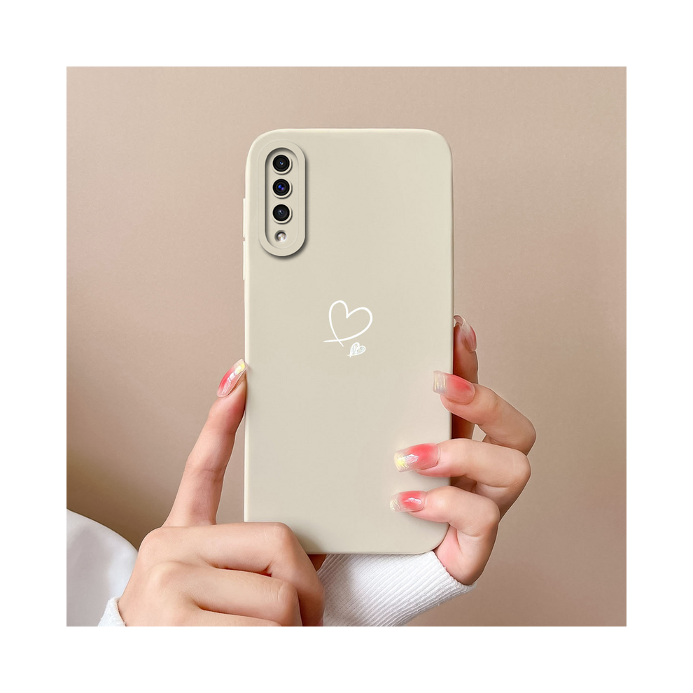 (Tyw3, Samsung Galaxy A50s) For Samsung A50 A50s Case Simple Heart Soft Liquid 967854958911