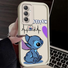 (2, Galaxy A25 4G) Disney Stitch Silicone Case for Samsung Galaxy A25