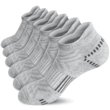 Airacker Ankle Athletic Running Socks met dempende sportschoenen met lage uitgesneden tabs voor heren en dames