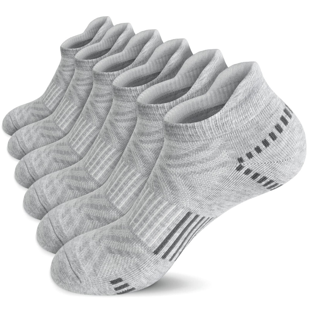 Chaussettes de course athl   tiques Airacker     la cheville, chaussettes de sport basses rembourr   es     languette pour hommes et femmes