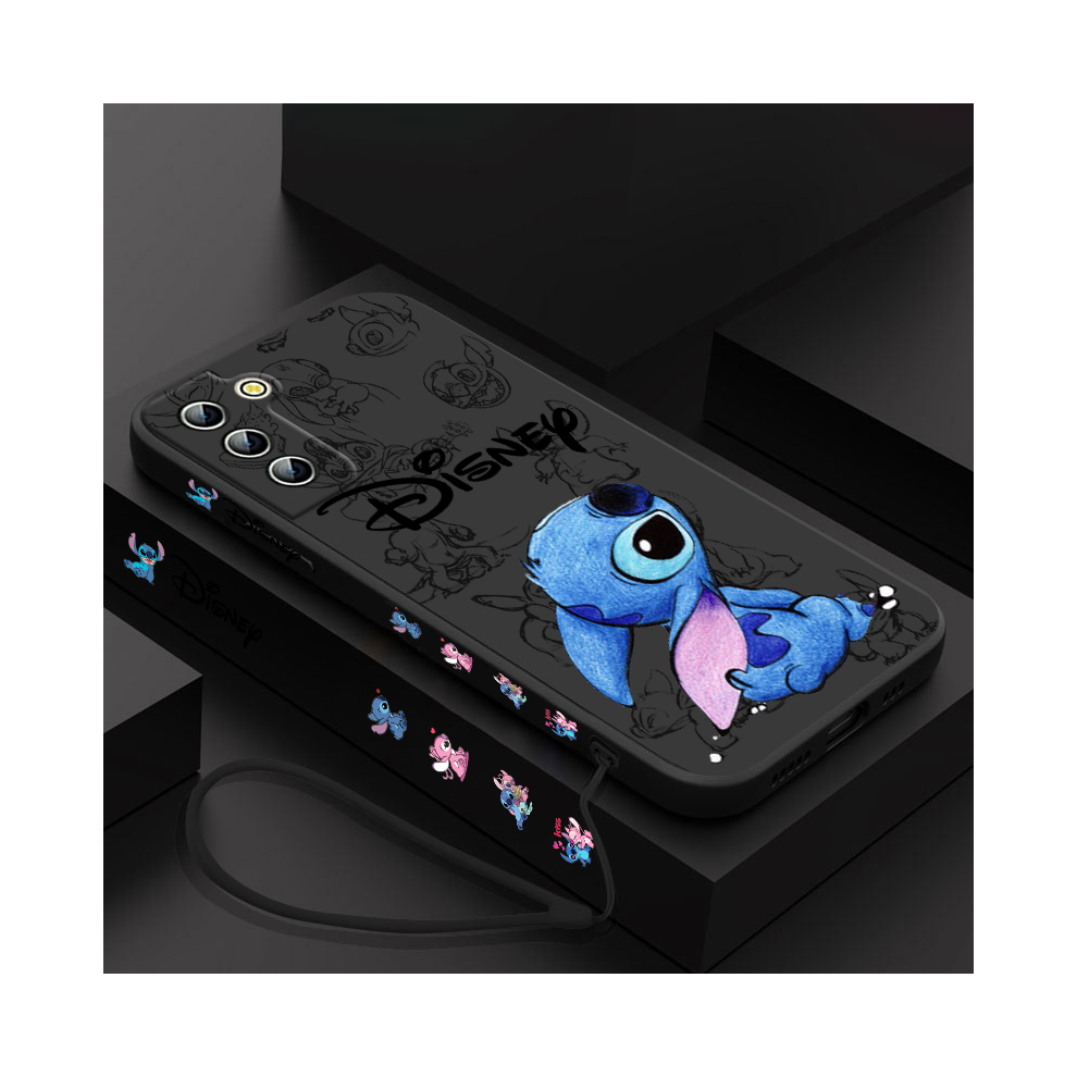 (A30tblk02, Samsung S21 Ultra5g) Super Cute Stitch For Samsung Galaxy S24 S23 S22 S 967854980516