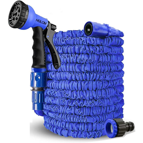 200FT Expandable Garden Hose Pipe Blue