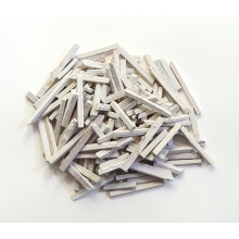 My brand Matite in ardesia Colore bianco Gesso naturale 4-6 mm sottili (250 grammi)