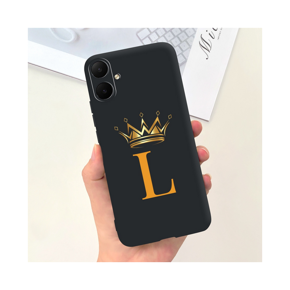 (Letter - L, For Samsung A05) For Samsung Galaxy A05 Case A05s Cover Sm-A055f Sm Black 967855005362