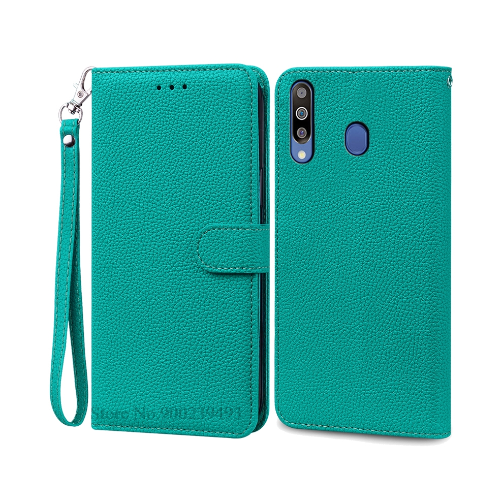 (-Strap, For Samsung M30) For Samsung Galaxy M30 Case Sm-M305f Sm-M305fn Sm- Cyan 967855013992