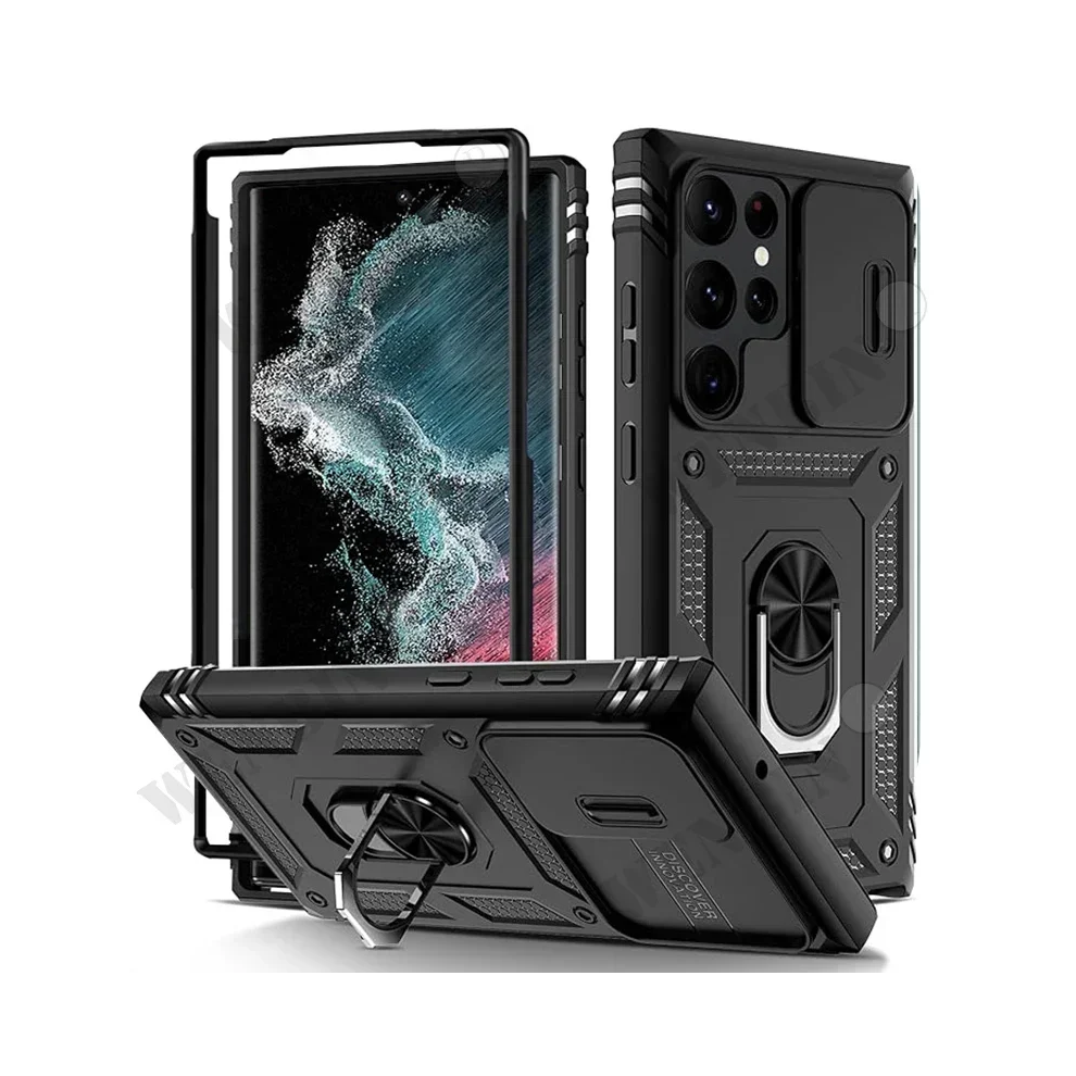 (Black, Samsung S25 Ultra) Case For Samsung S25 Ultra S24 S23 S22 Plus S24 FE