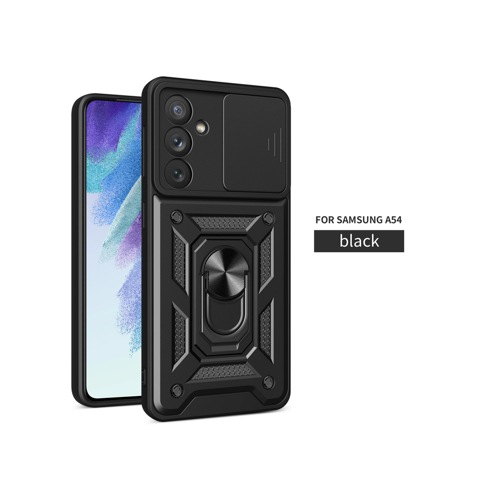 (, Samsung A71 4G) Lens Protection Case For Samsung Galaxy A54 A15 A3 Black 967855017730