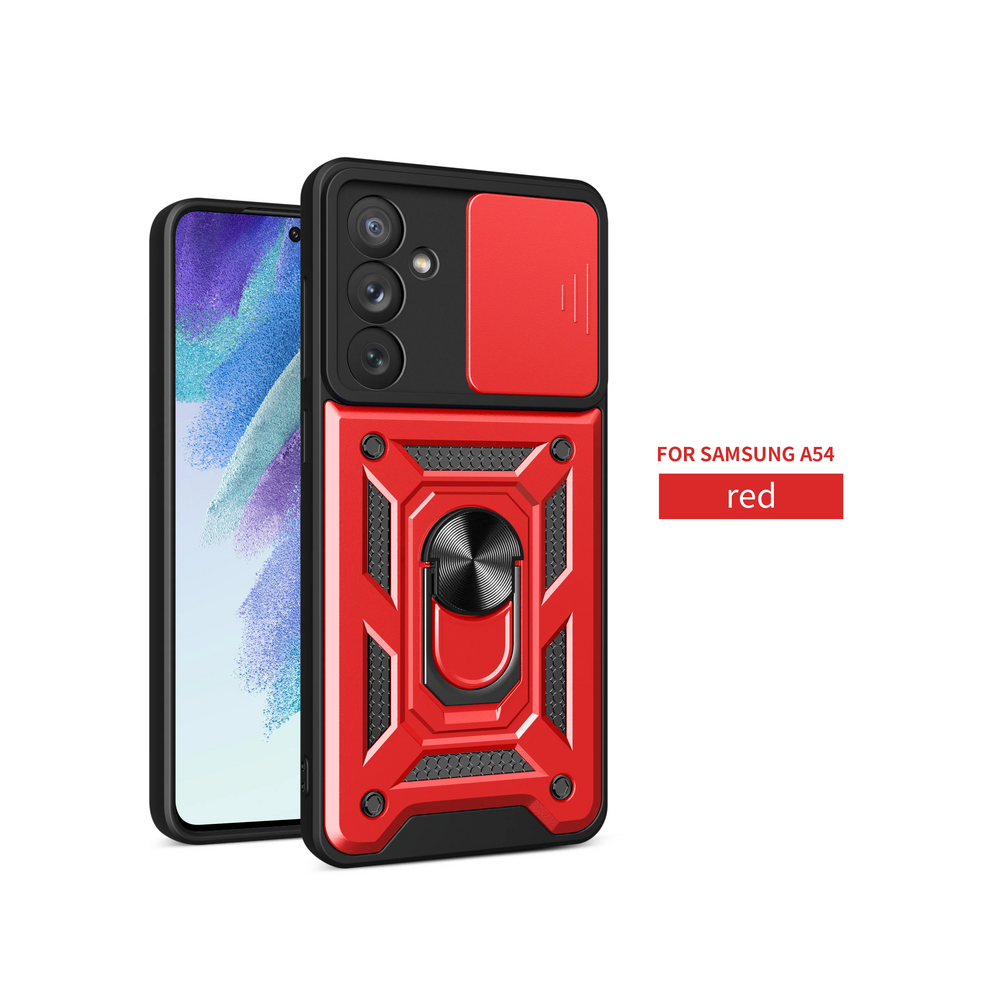 (, Samsung A71 5G) Lens Protection Case For Samsung Galaxy A54 A15 A3 Red 967855017907