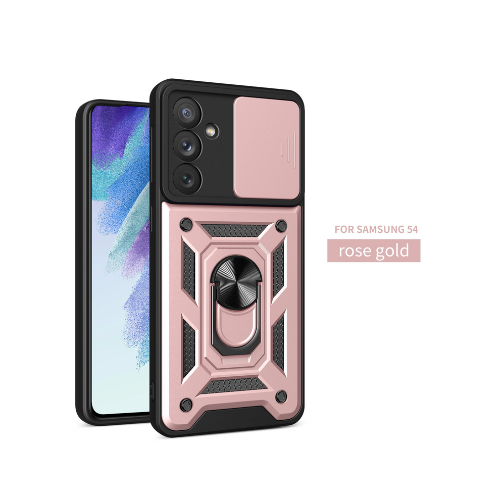 (Rose Samsung A71 5G) Lens Protection Case For Samsung Galaxy A54 A15 A3 Gold 967855018164