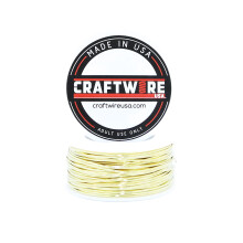 Solid Bare Gul Messing Wire Rund Udvalg Dead Soft 25 FT 20 Gauge