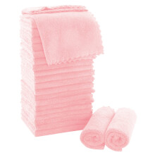 MOONQUEEN Set di salviette ultra morbide di alta qualit - 30,5 x 30,5 cm - Confezione da 24 - Asciugatura rapida - Asciugamani da bagno in vellu