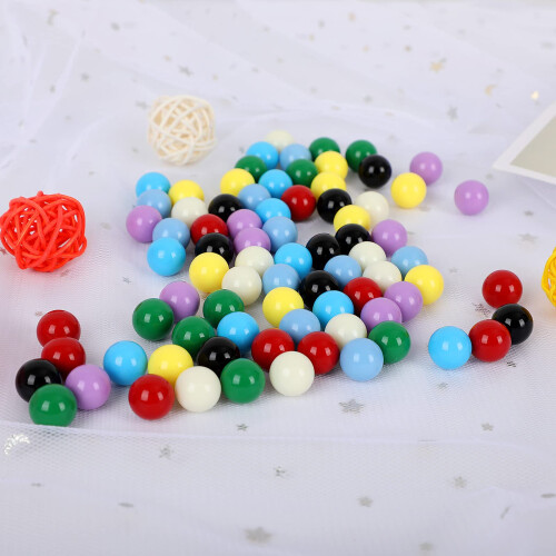 Laviesto Ανταλλακτικά Γυάλινα Μάρμαρα,80pcs Στερεά Χρώματα για Κινέζικα Σκάκι 2