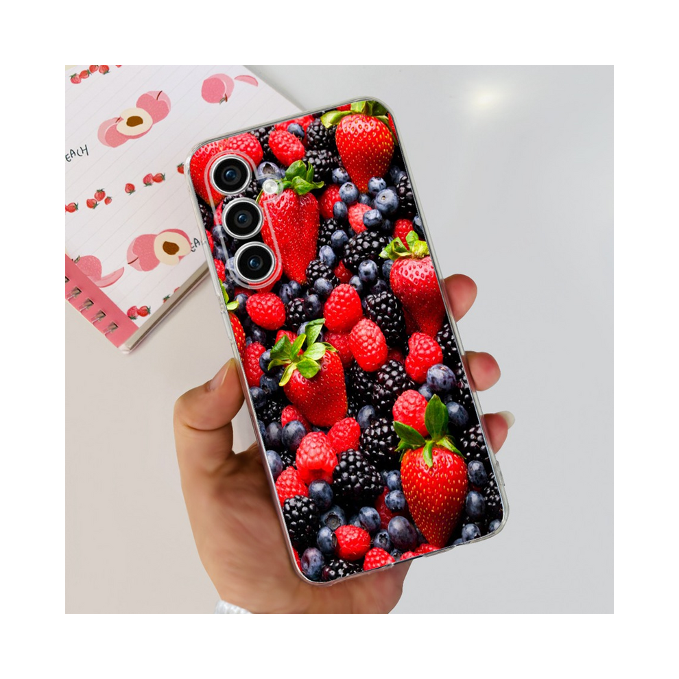 (Shell-U25, For Samsung S23 Fe) For Samsung Galaxy S23 Fe 5G Case 2023 Fashion Blu 967855035024