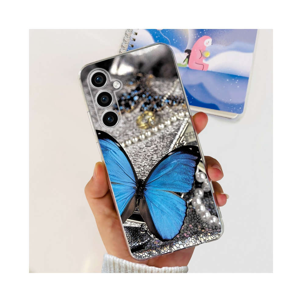 (Shell-U02, For Samsung S23 Fe) For Samsung Galaxy S23 Fe 5G Case 2023 Fashion Blu 967855034997