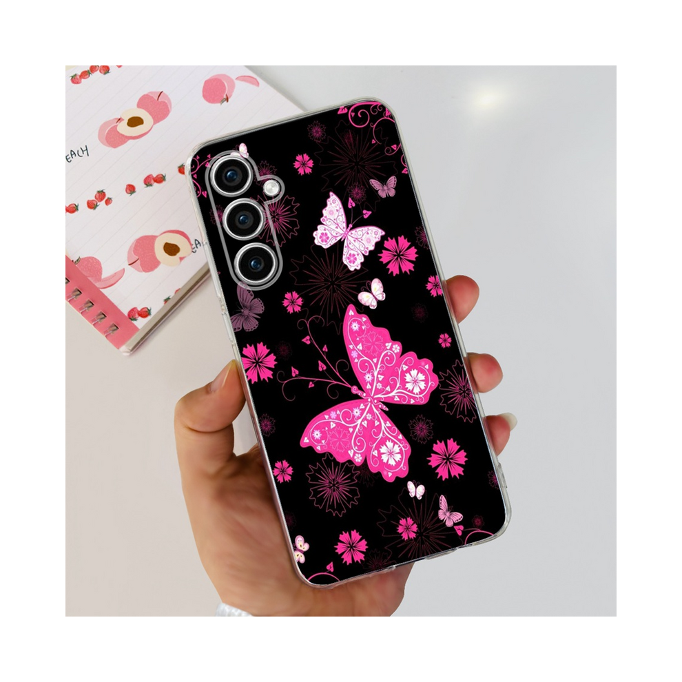 (Shell-U19, For Samsung S23 Fe) For Samsung Galaxy S23 Fe 5G Case 2023 Fashion Blu 967855035048