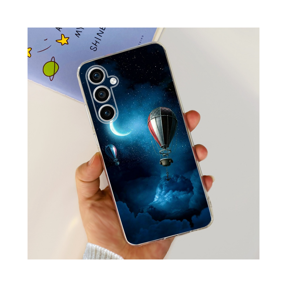 (Shell-U34, For Samsung S23 Fe) For Samsung Galaxy S23 Fe 5G Case 2023 Fashion Blu 967855035116