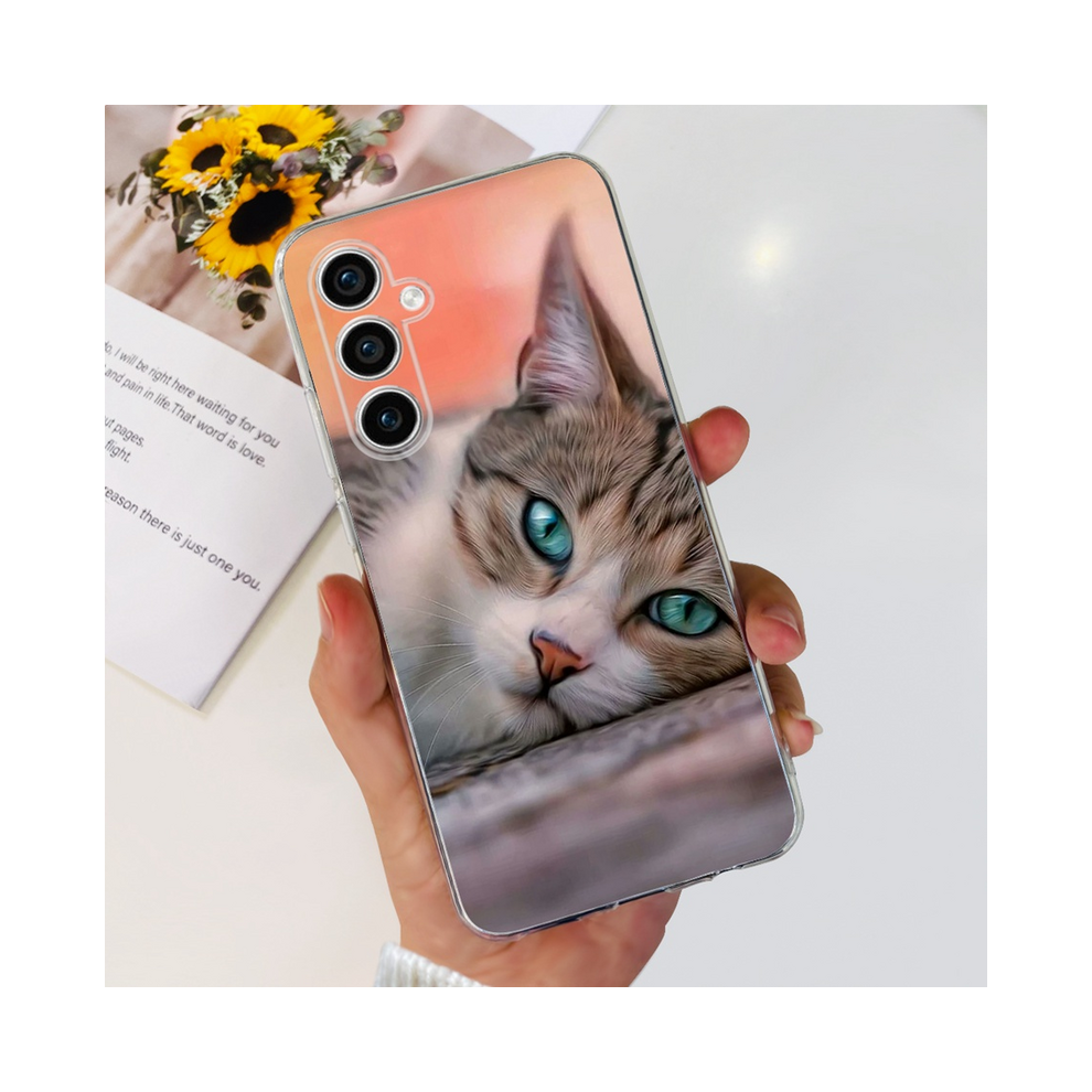 (Shell-U32, For Samsung S23 Fe) For Samsung Galaxy S23 Fe 5G Case 2023 Fashion Blu 967855035093