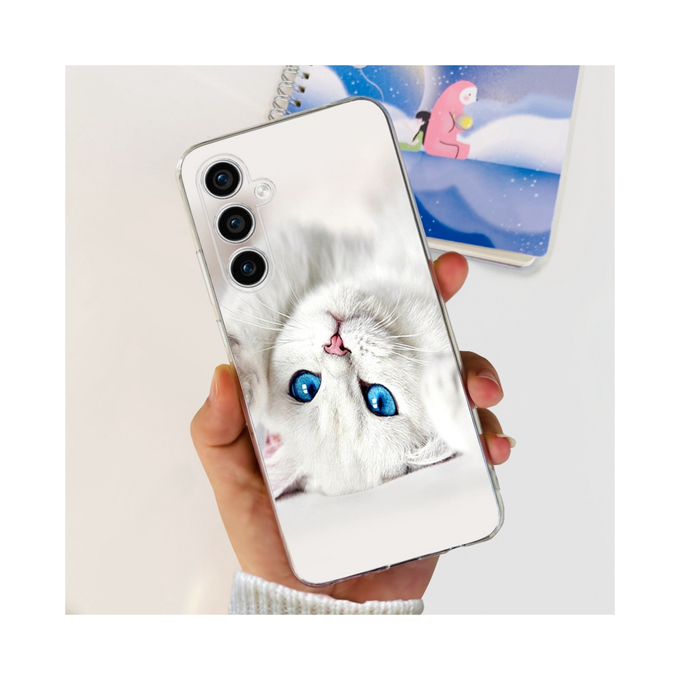 (Shell-U06, For Samsung S23 Fe) For Samsung Galaxy S23 Fe 5G Case 2023 Fashion Blu 967855035239