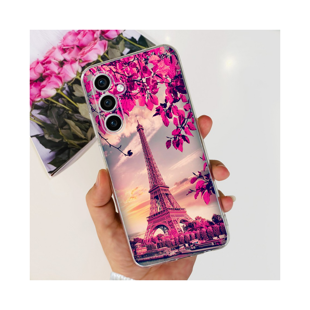 (Shell-U17, For Samsung S23 Fe) For Samsung Galaxy S23 Fe 5G Case 2023 Fashion Blu 967855035260