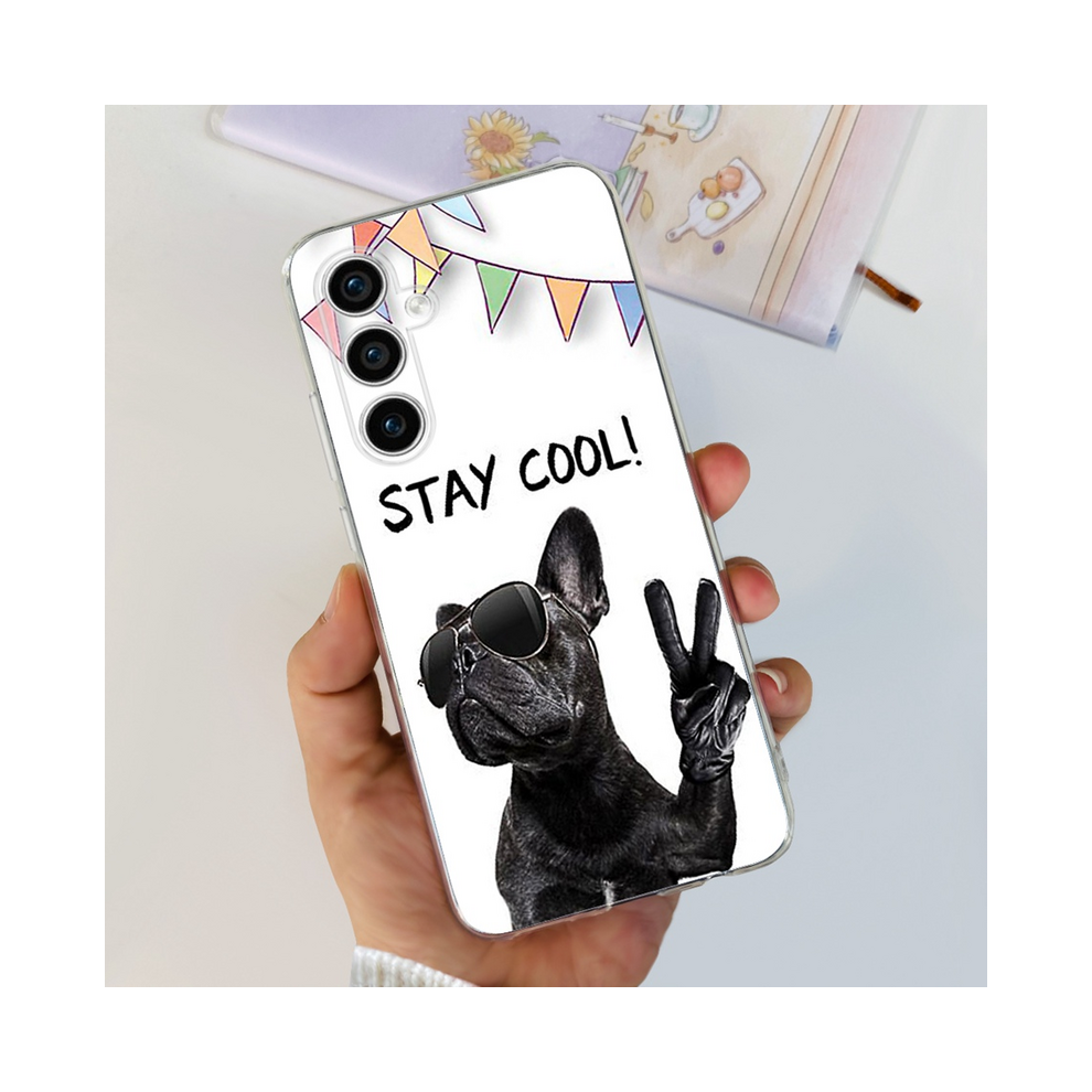 (Shell-U51, For Samsung S23 Fe) For Samsung Galaxy S23 Fe 5G Case 2023 Fashion Blu 967855035369