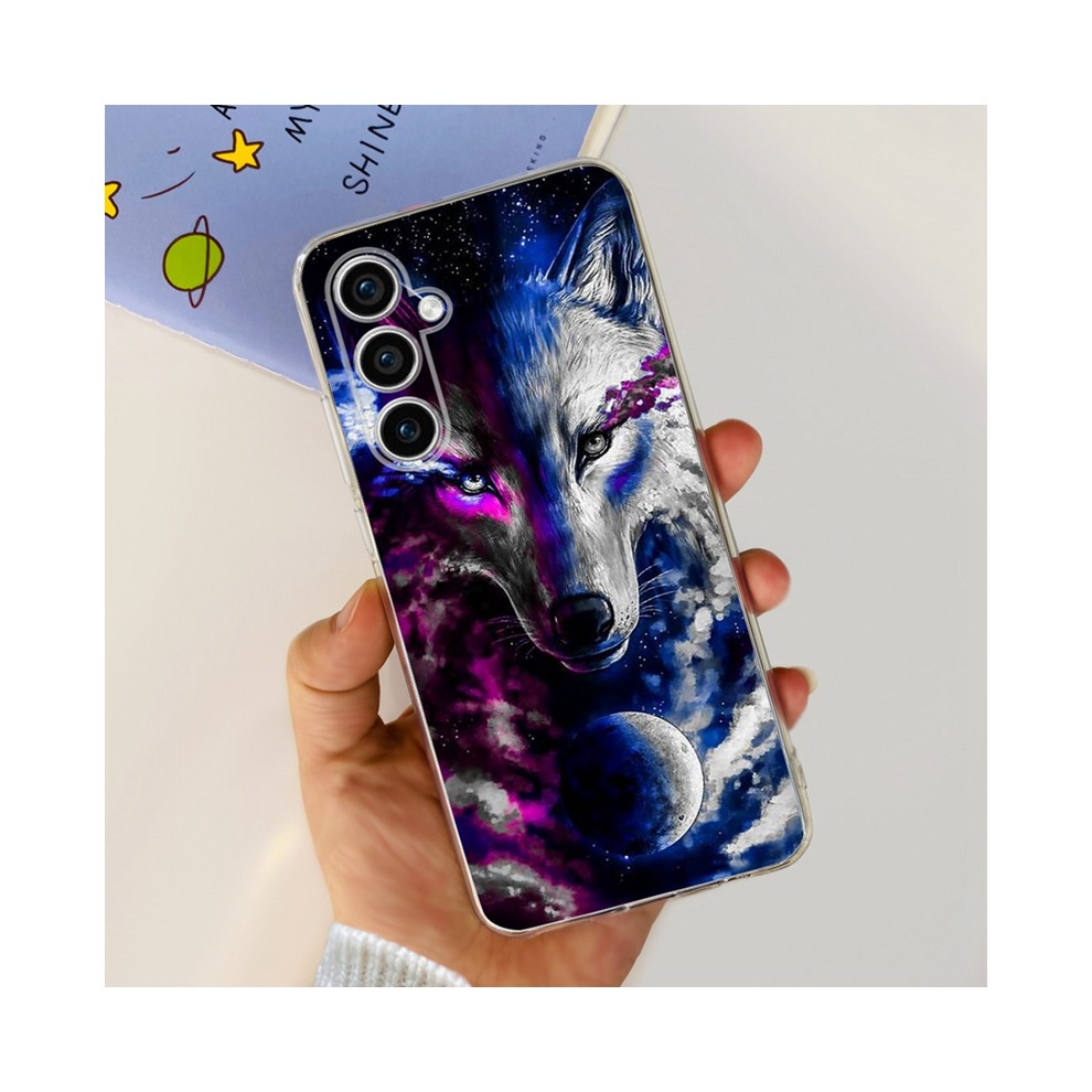 (Shell-U60, For Samsung S23 Fe) For Samsung Galaxy S23 Fe 5G Case 2023 Fashion Blu 967855035451