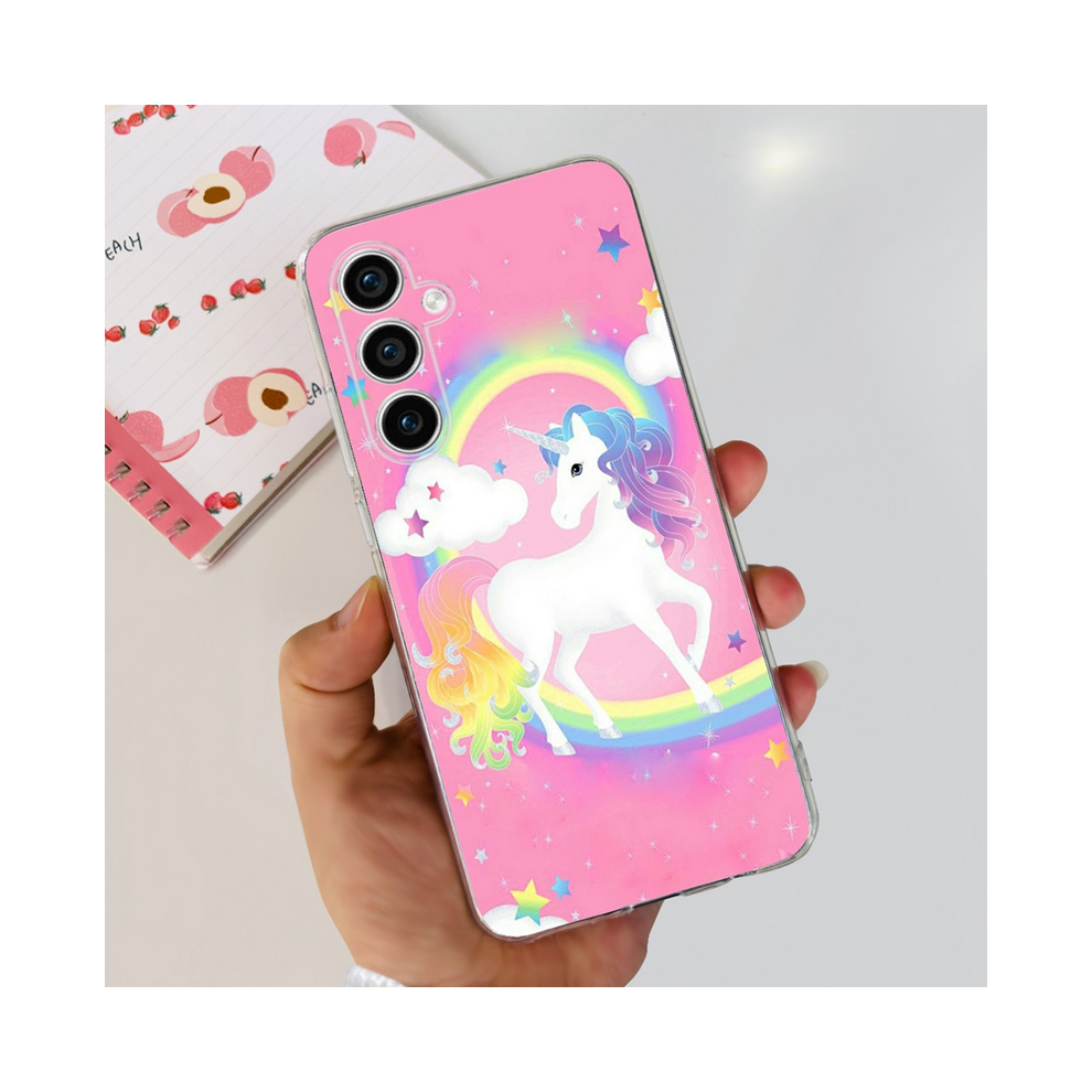 (Shell-U59, For Samsung S23 Fe) For Samsung Galaxy S23 Fe 5G Case 2023 Fashion Blu 967855035444