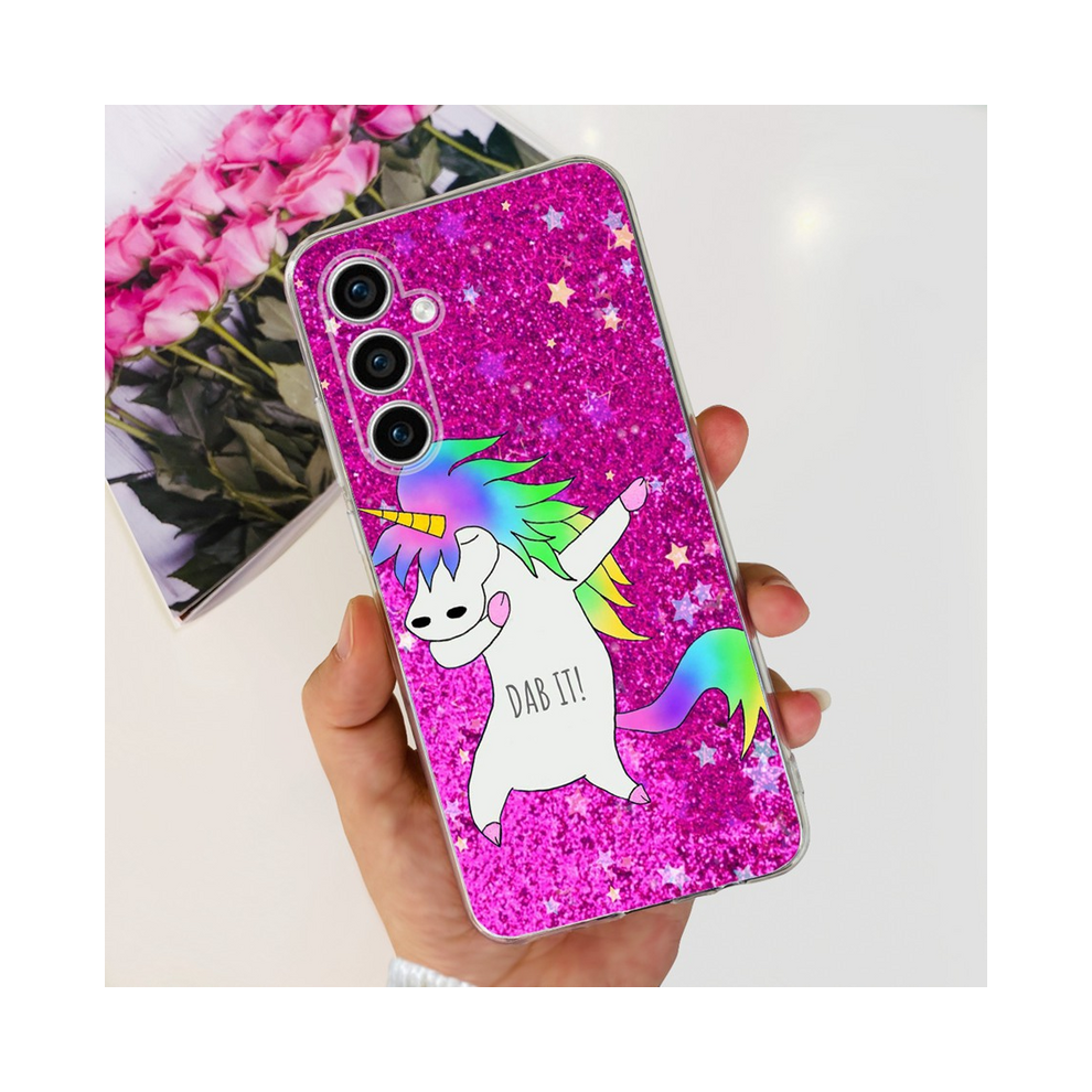 (Shell-U62, For Samsung S23 Fe) For Samsung Galaxy S23 Fe 5G Case 2023 Fashion Blu 967855035475