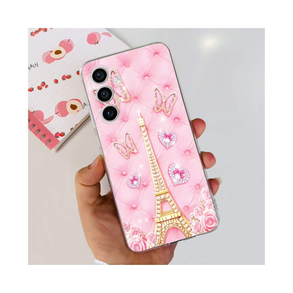 (Shell-U41, For Samsung S23 Fe) For Samsung Galaxy S23 Fe 5G Case 2023 Fashion Blu 967855035505