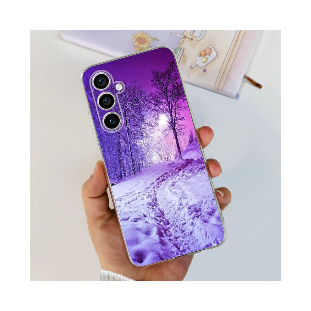 (Shell-U36, For Samsung S23 Fe) For Samsung Galaxy S23 Fe 5G Case 2023 Fashion Blu 967855035536