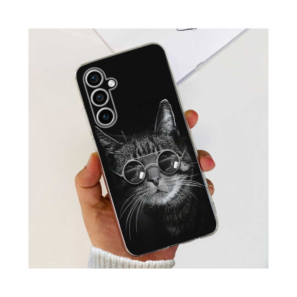 (Shell-U48, For Samsung S23 Fe) For Samsung Galaxy S23 Fe 5G Case 2023 Fashion Blu 967855035574