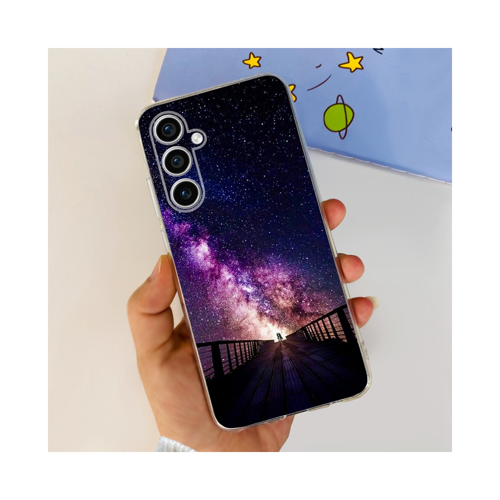 (Shell-U71, For Samsung S23 Fe) For Samsung Galaxy S23 Fe 5G Case 2023 Fashion Blu 967855035703